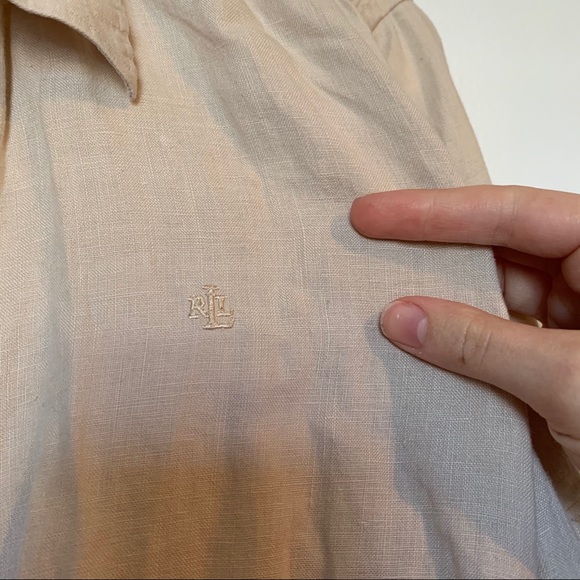 Lauren Ralph Lauren Tops - Lauren Linen Button Down